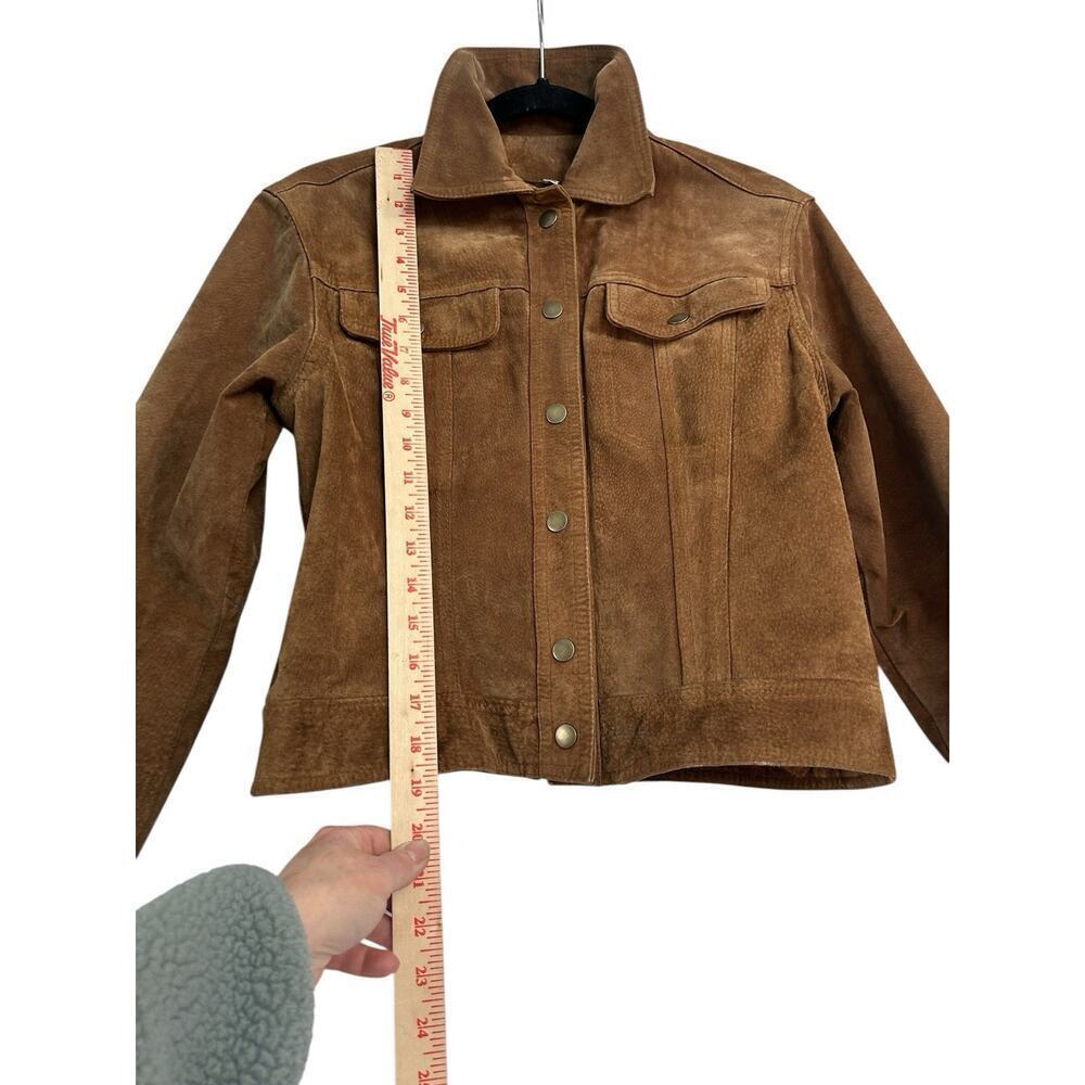 Vakko Sport Too Small Women’s Pigskin Leather Jacket Coat - Picture 3 of 12